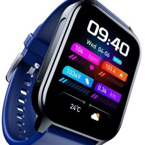 SENBONO Men'S Tactical Smart Watch - Wireless, HD Touchscreen, Step Counter, Multi-Sport Tracker, Compatible with iOS/Android, 1.39&quote; IPS+TFT Display, Rechargeable 400mAh Battery, Magnetic Charging, Realtek8762DK Chip, Tactical Style, Tactical Watch | Tact