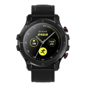 Tiwain Smart Watch For Men With Flashlight, Battery 100+ Sport Modes 1.43&quote; Full Toutch AMOLED Screen, Answer Calls Wirelessly, Smartwatch For Android Phones And For IPhone Compatible, Fitness Tracker