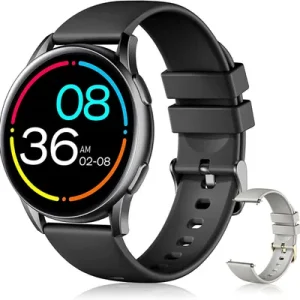2025 New Smartwatch Features A 5.3-inch Display, Water Resistance, Instant Notifications, Sedentary Reminders, And Multi-mode Tracking For Walking/ Swimming/ Gym Workouts. Includes A Built-in Flashlight, Calculator, And Voice Assistant-the Perfect Gift Ch