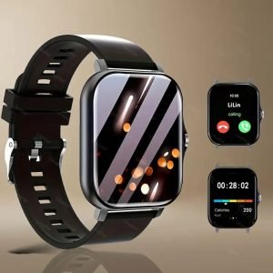 2025 New Smart Watch, IPX8 Waterproof Swimming Sports Watch, 2.03"e; Full Touch Screen | Wireless 5.0, Fitness Tracker, Call Answering, 100 Sport Modes, AI Watch Face, USB Rechargeable | Smart Watch for Men, for Android & for iPhone