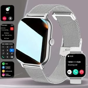 Men'S Smart Watch with TFT Display, Full Touch Screen, Magnetic Charging, 100+ Sports Modes, Fitness Tracker, IP68 High Quality, Music Playback, Call Reminder, Raise to Wake, USB Charging, Dial Switch, Stylish Watch Design, Durable Strap