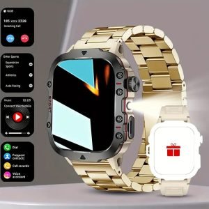 [COIUSOR GPS Sports Smartwatch] COIUSOR GPS Sports Watch | Large Battery, Built-in GPS, Wireless Call SOS, 100+ Sports Modes | Fitness Tracker with Compass, Altitude, Barometric Pressure | Step Counter, Distance, Calorie Tracker | Suitable for Men, iPhone