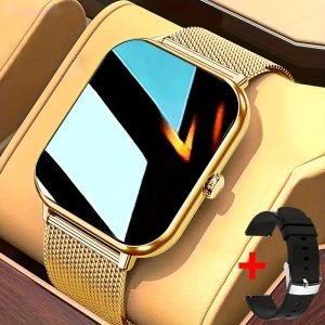 Little Meatball Smart Watch with Fitness Tracker, Music Player, Sedentary Reminder, Calculator - USB Rechargeable Battery 1000mAh, Compatible with Android & iPhone, Modern Design For Sports & Outdoor Activities